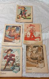 Quaderni scuola elementare anni 50 da collezione