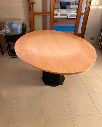 Tavolo legno e ferro