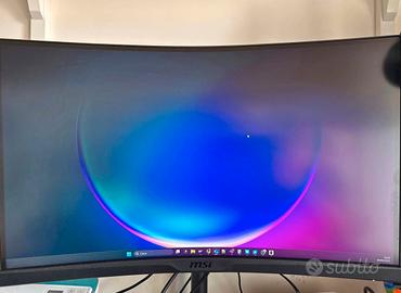 monitor Msi G272CQP curvo 27 pollici gaming