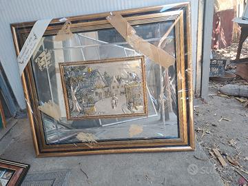 Quadro Vintage Chirico in argento 925