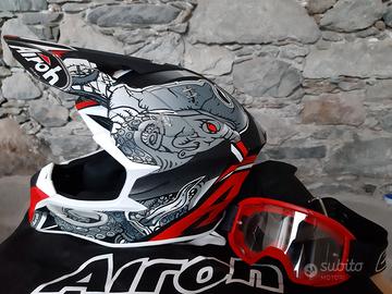 CASCO AIROH CON MASCHERA