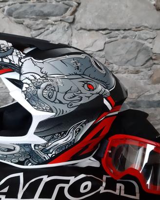 CASCO AIROH CON MASCHERA