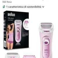 Rasoio elettrico per donna