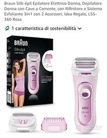 Rasoio elettrico per donna