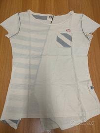 t shirt arrampicata E9  donna taglia M 100% cotone