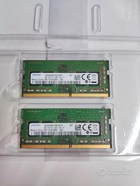 Ram Samsung DDR4 portatile 8+8 GB