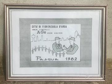 Quadro vintage Fiorenzuola D’arda
