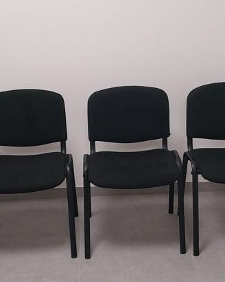 N. 4 seggiole da ufficio professionali