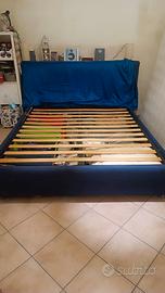 Rete letto matrimoniale per contenitore