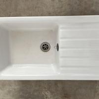 Lavello in ceramica Pozzi Ginori incasso 1 vasca