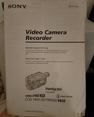 videocamera aperta mai usata