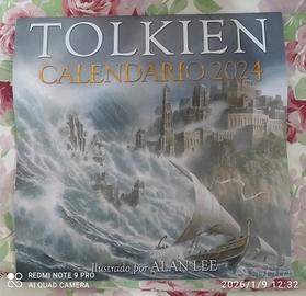 JJR Tolkien calendario 2024 signore degli anelli 