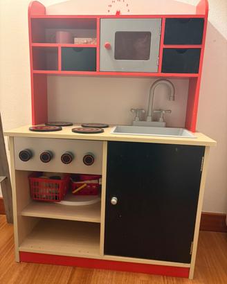 Cucina gioco in legno