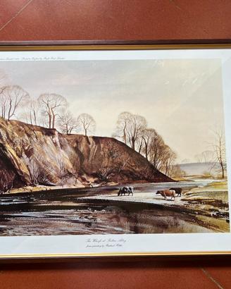 Set 6 Stampe Vintage Rowland Hilder Incorniciate