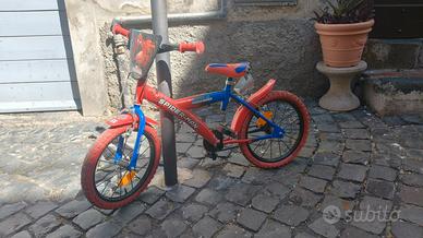 Bicicletta SPIDERMAN 16 pollici (4 - 6 anni)