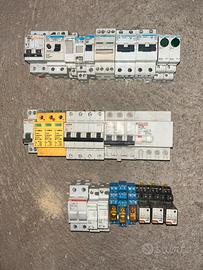 Materiale elettrico quadro din