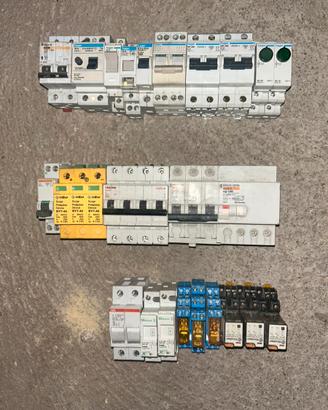 Materiale elettrico quadro din