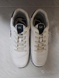 Sneakers Michael Kors bianche e blu 37