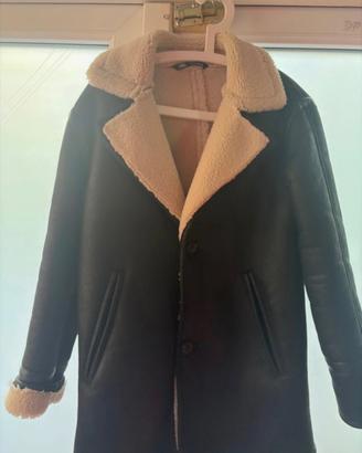 Giacca aviator ZARA unisex in ecopelle