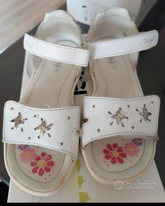 Sandali bambina marca Primigi taglia 32 Bianchi