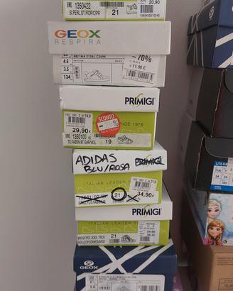 lotto scarpe.bimba varie misure