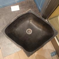 Lavabo in pietra lavica