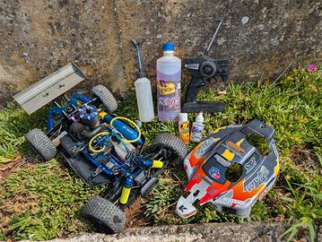 Kyosho Inferno Neo MP7.5 1:8 a scoppio Upgradata +