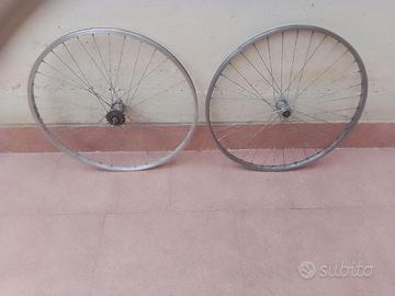 Cerchi 26 in alluminio con ruota libera