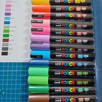 Pennarello Uniposca punta media PC-5M in set 6 col