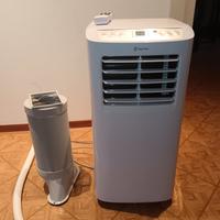 climatizzatore portatile, con tubo di scarico 