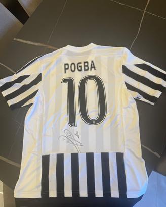 Maglia Juventus, Paul Pogba firmata