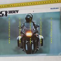 SUZUKI GSX 1100 F depliant ITALIANO moto originale