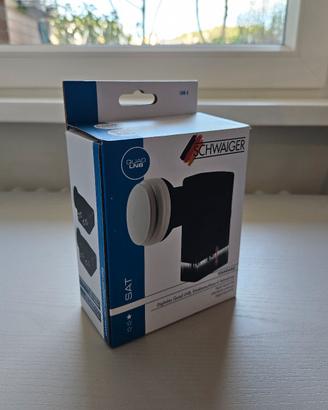 LNB Quad Schwaiger 4K Ultra HD - NUOVO MAI USATO