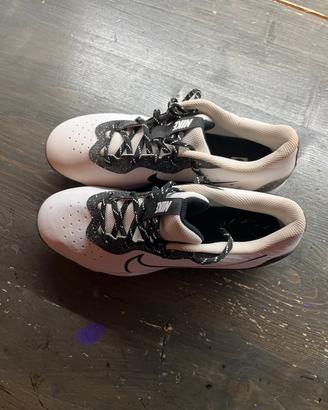 Scarpe baseball con tacchetti in gomma