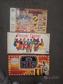 Stock 3 Giochi da Tavolo Vintage Anni 80