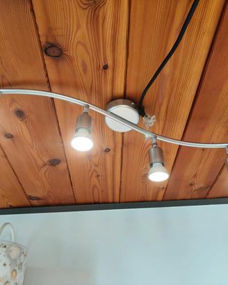 Lampadario 4 Faretti Orientabili GU10