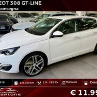 Peugeot 308 BlueHDi 120 S&S GT Line FINANZIABILE