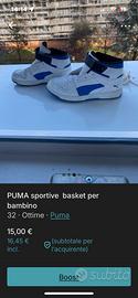 Scarpe ragazzo basket PUMA