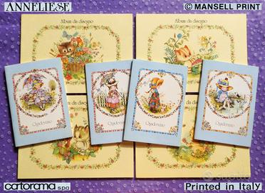 🐈 ANNELIESE Vintage 1980 Album Quaderni Gatti NEW