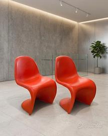 Coppia Sedie Vitra - Verner Panton
