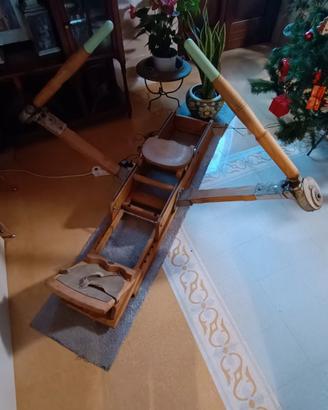 vogatore in legno antico