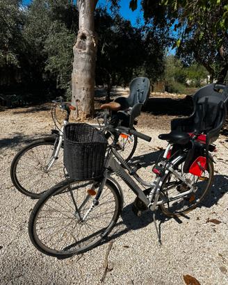 Biciclette con seggiolini