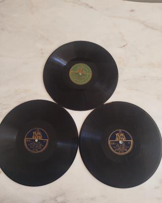 Lotto 3 Dischi 78 Giri CETRA Anni 50  Sanremo 1952