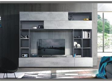 Parete Attrezzata Mod Pratiko