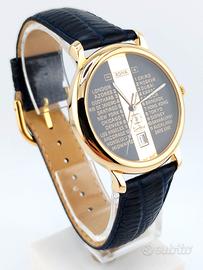 Dom Baiz Orologio con fusi orari Nuovo New NOS