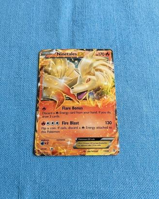 Carta Pokémon Ninetales EX 13/83 Generazioni ingl.