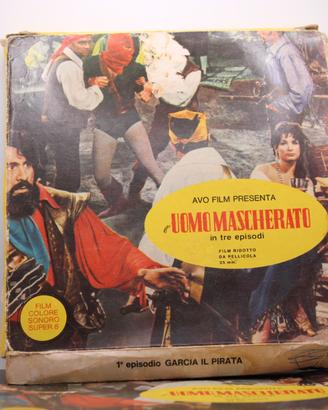L’UOMO MASCHERATO – Super 8 AVO Film (Milano, 197