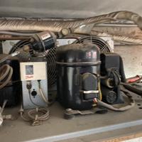 Compressore completo di motore banco frigo