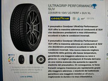 Gomme 225/60R18 M+S 104 V Suv Xl