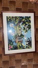 Quadro ad uncinetto